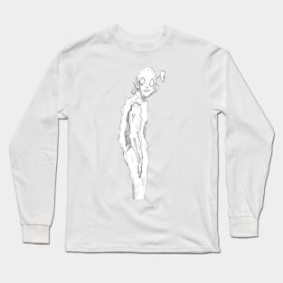 Aquarius - Comic Illustration Long Sleeve T-Shirt